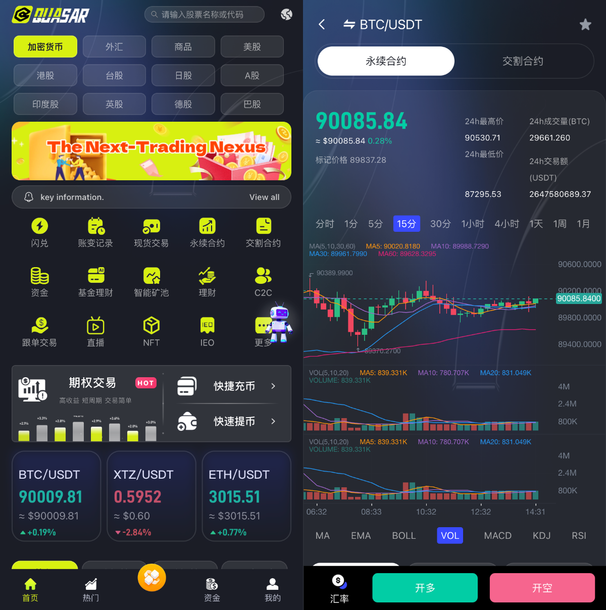 区块链交易所源码 截图 1